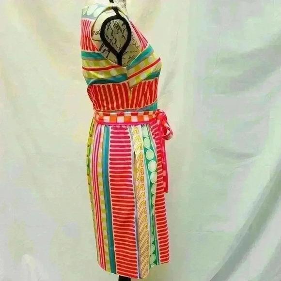 GRETCHEN SCOTT Date Night Matinee Belted Dress w/pockets size XS - Picture 5 of 11